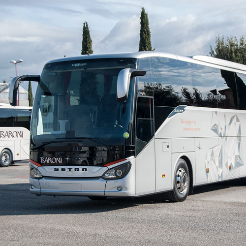 Buses and coaches gt luxury hire with driver NCC Umbria - Baroni Autonoleggi Assisi, Perugia, Italy