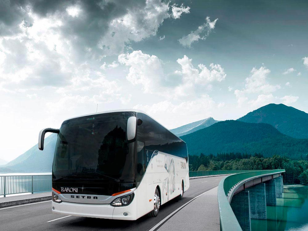 Coaches GT hire with private driver NCC Italy - Umbria Baroni Autonoleggi Assisi, Perugia, Italy